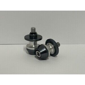 M10x1.25 Motorcycle CNC Swingarm Swing Arm Spools Sliders Stand Bobbins Grey